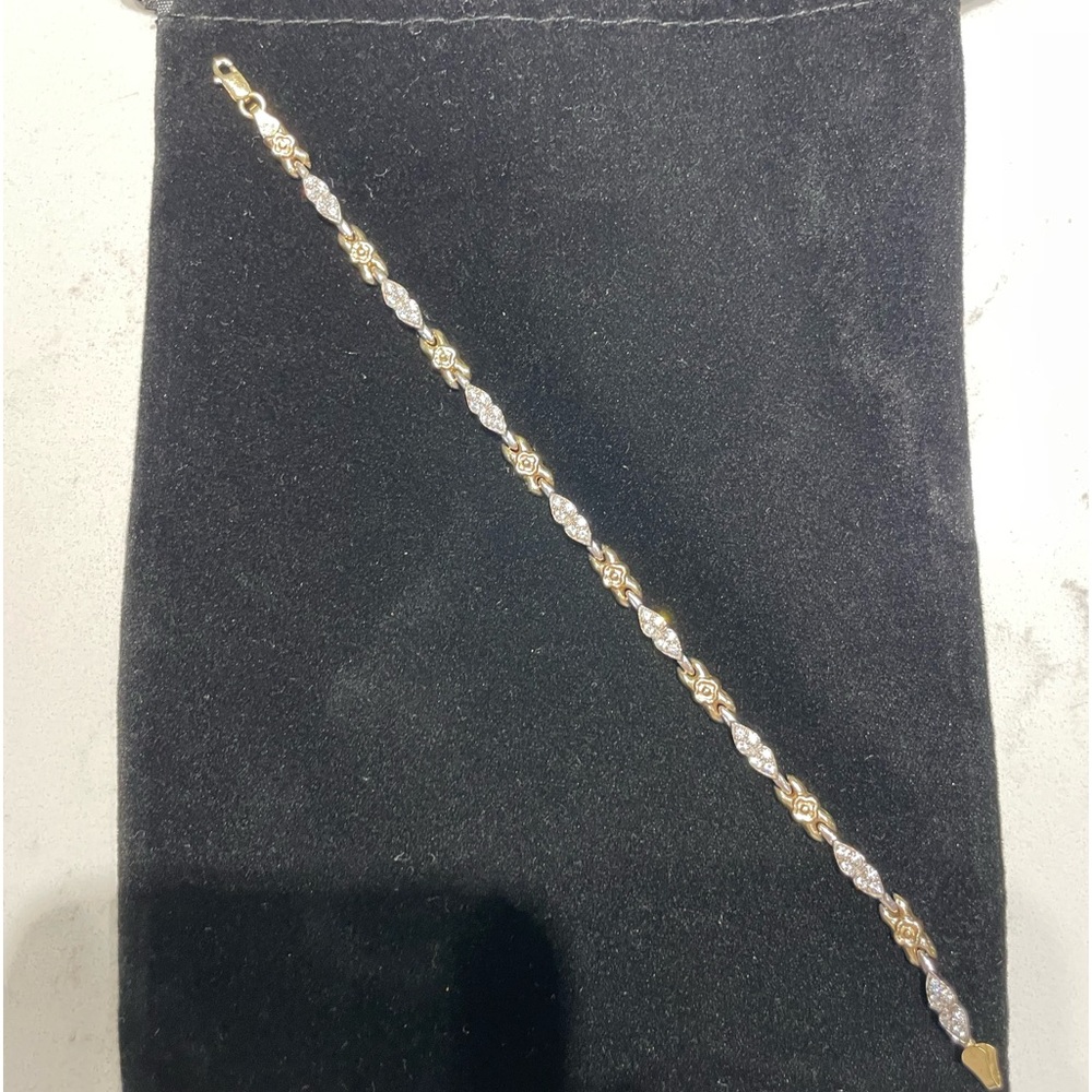 14K Diamond Bracelet
